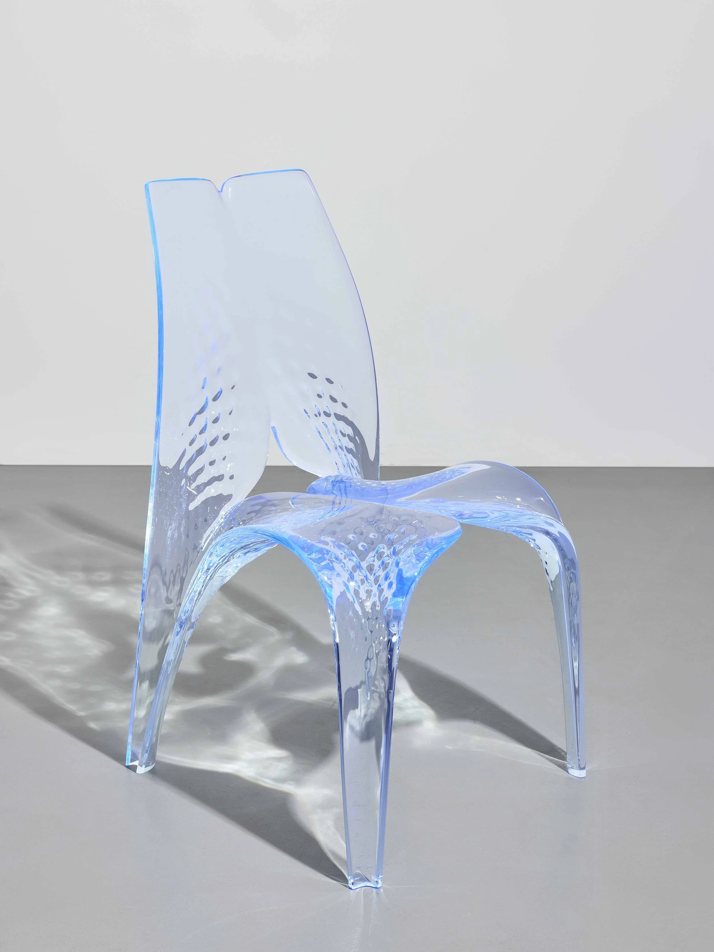 ZH Chair 'Liquid Glacial' — DAVID GILL GALLERY